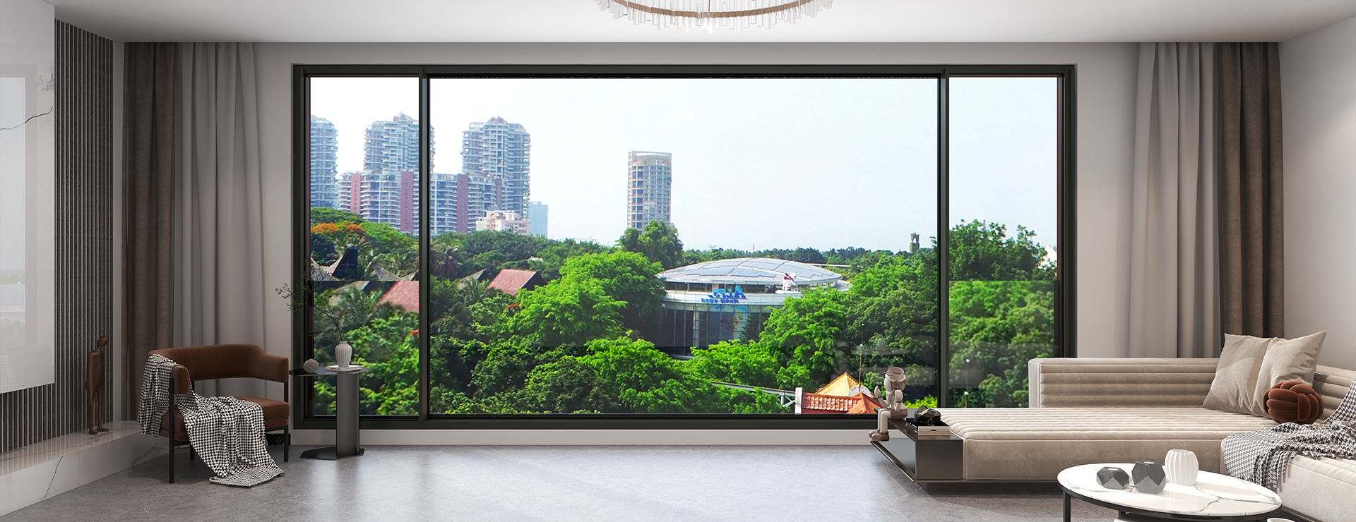 產品優勢客廳篇 - 伊盾一線門窗品牌