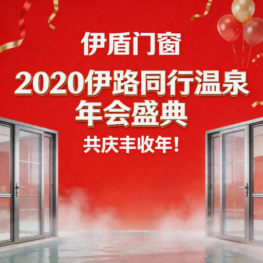 伊盾門窗舉辦“2020伊路同行溫泉年會盛典”，共慶豐收年！