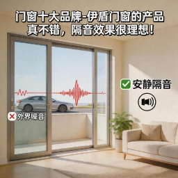 門窗十大品牌-伊盾門窗的產品真不錯，隔音效果很理想！