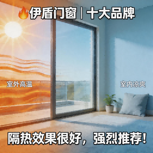伊盾門窗十大品牌的隔熱效果很好，強烈推薦！