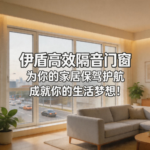 伊盾高效隔音門窗，為你的家居保駕護航，成就你的生活夢想！