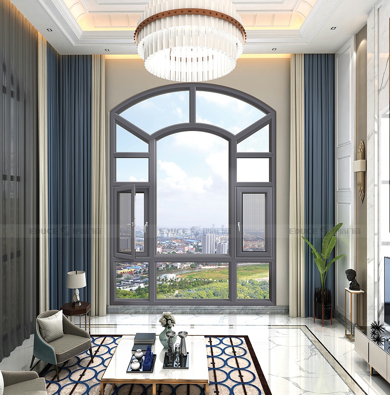 簡愛時(shí)光平開窗-ZJ135mm 灰色