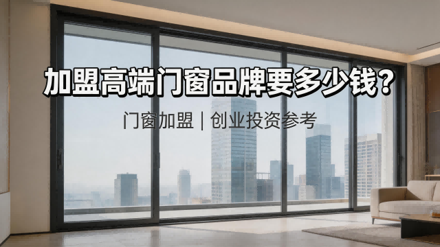 加盟高端門窗品牌要多少錢？