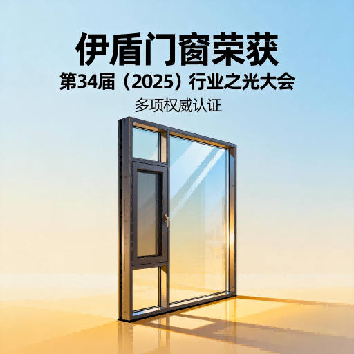 伊盾門窗榮獲第34屆（2025）行業(yè)之光大會多項(xiàng)權(quán)威認(rèn)證