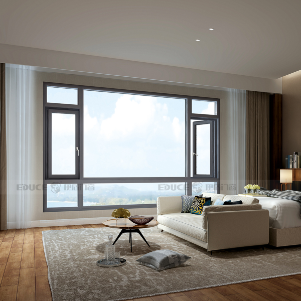 平開窗的開啟方式